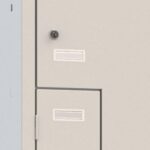 Armadietto Spogliatoio Multispazio 2 Posti con Porte a Z L=360 P=500 mm - immagine 6