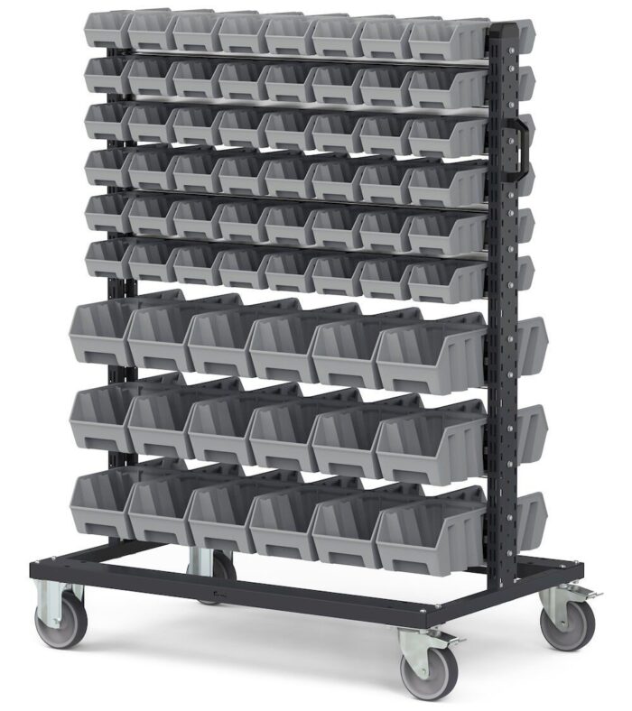 BINCART1068-1.jpg Carrello con 132 Picking Box Air - immagine 1