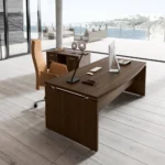 Scrivania Sagomata Cubo 205x100 cm