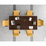 Tavolo Riunione Forma 244x120 cm