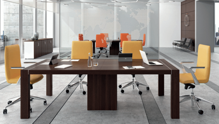 Tavolo Riunione Forma 244x120 cm - immagine 3