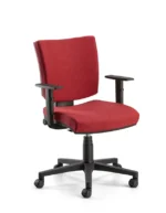 Poltrona Tekna Schienale Basso con Braccioli