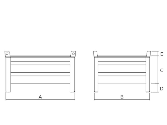 Contenitore in Lamiera Medio - immagine 2