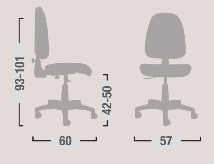 Seduta Lem Dattilo Alta Senza Braccioli - immagine 2
