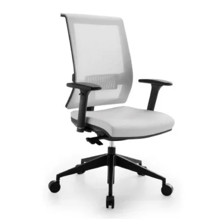 Poltrona Operativa Living con Braccioli Regolabili