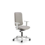 Poltrona Operativa Loop con Braccioli Regolabili e Schienale - immagine 2