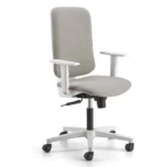 Poltrona Operativa Loop con Braccioli Regolabili e Schienale