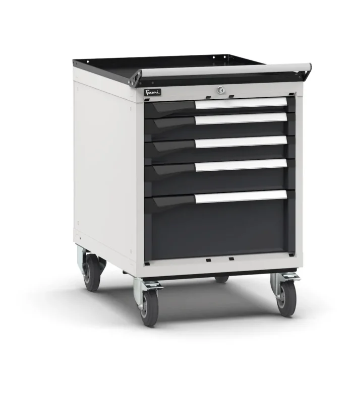 Armadio a Cassetti Master Key Comfort C0 con Ruote EH=27X36 e 5 Cassetti - immagine 1