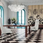 Poltrona Direzionale Naxos con Braccioli Fissi - immagine 5