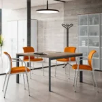 Tavolo Riunione StratosPlus 120x120 cm