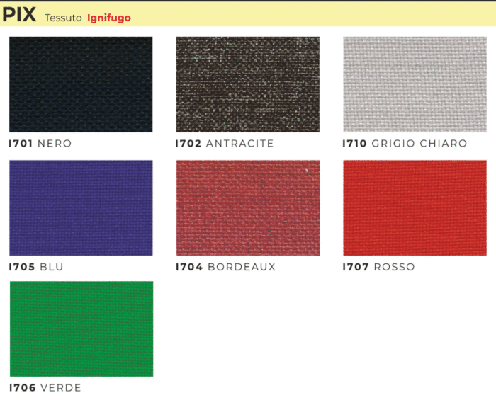 Divano Attesa Look con Seduta e Schienale in Tessuto - immagine 2