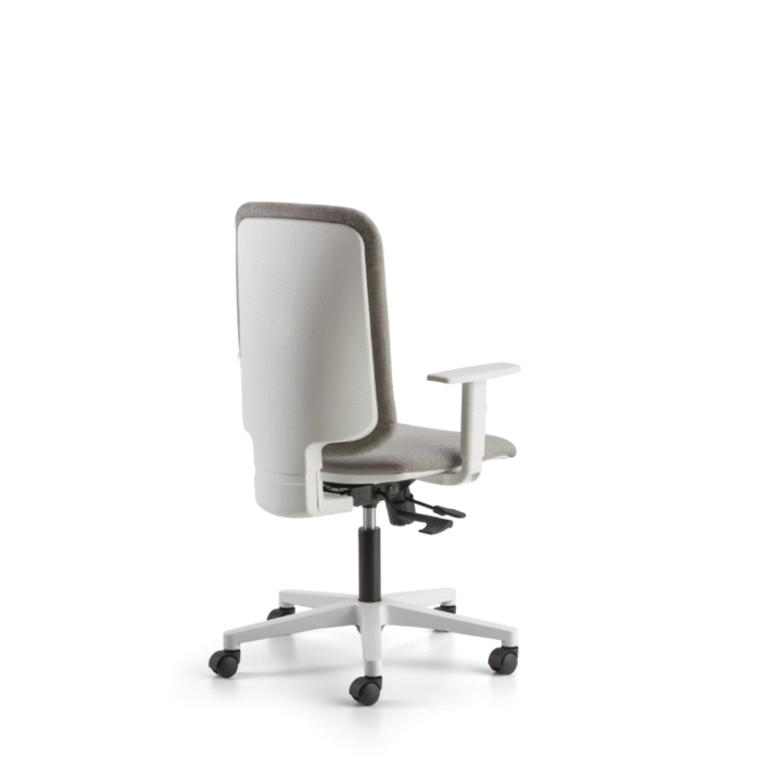 Poltrona Operativa Loop con Braccioli Regolabili e Schienale - immagine 5