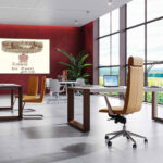 Poltrona Status Direzionale con Braccioli e Oscillante - immagine 3