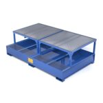 Vasca di Raccolta per 2 Cisterne da 1000L con Rialzo