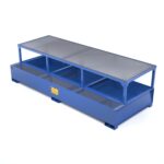 Vasca di Raccolta per 3 Cisterne da 1000L con Rialzo