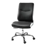 Poltrona Zeta per Visitatori Girevole Senza Braccioli