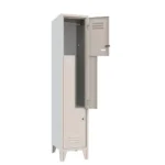 Armadietto Spogliatoio Multispazio 2 Posti con Porte a Z L=360 P=500 mm