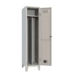 Armadietto Spogliatoio 1 Posto con Separatore Sporco/Pulito L=420 P=500 mm