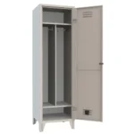 Armadietto Spogliatoio 1 Posto con Separatore Sporco/Pulito L=525 P=500 mm