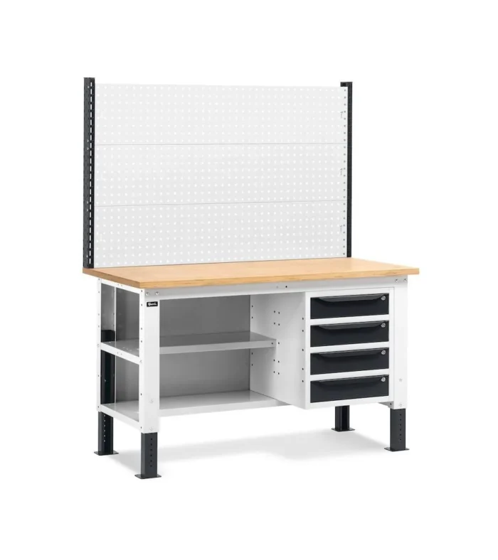 Banco Work UP con Piano in Multiplex L=1500 mm - immagine 1