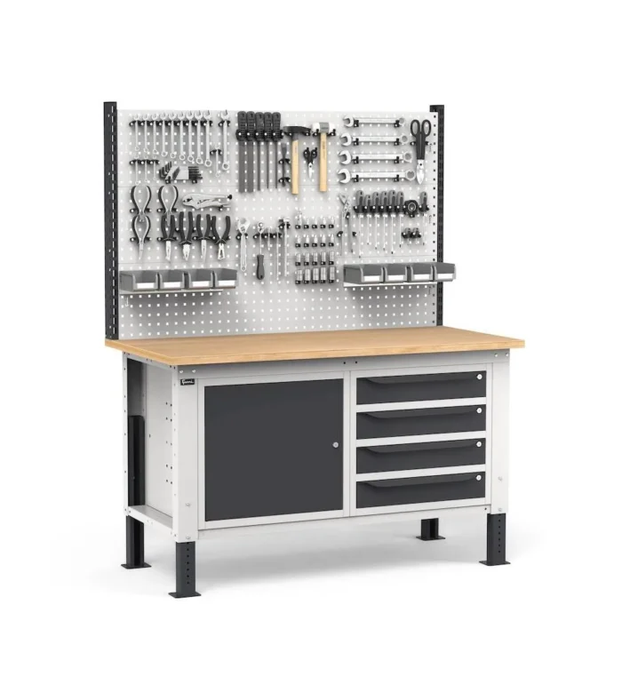 Banco Work UP con Piano in Multiplex L=1500 mm - immagine 1