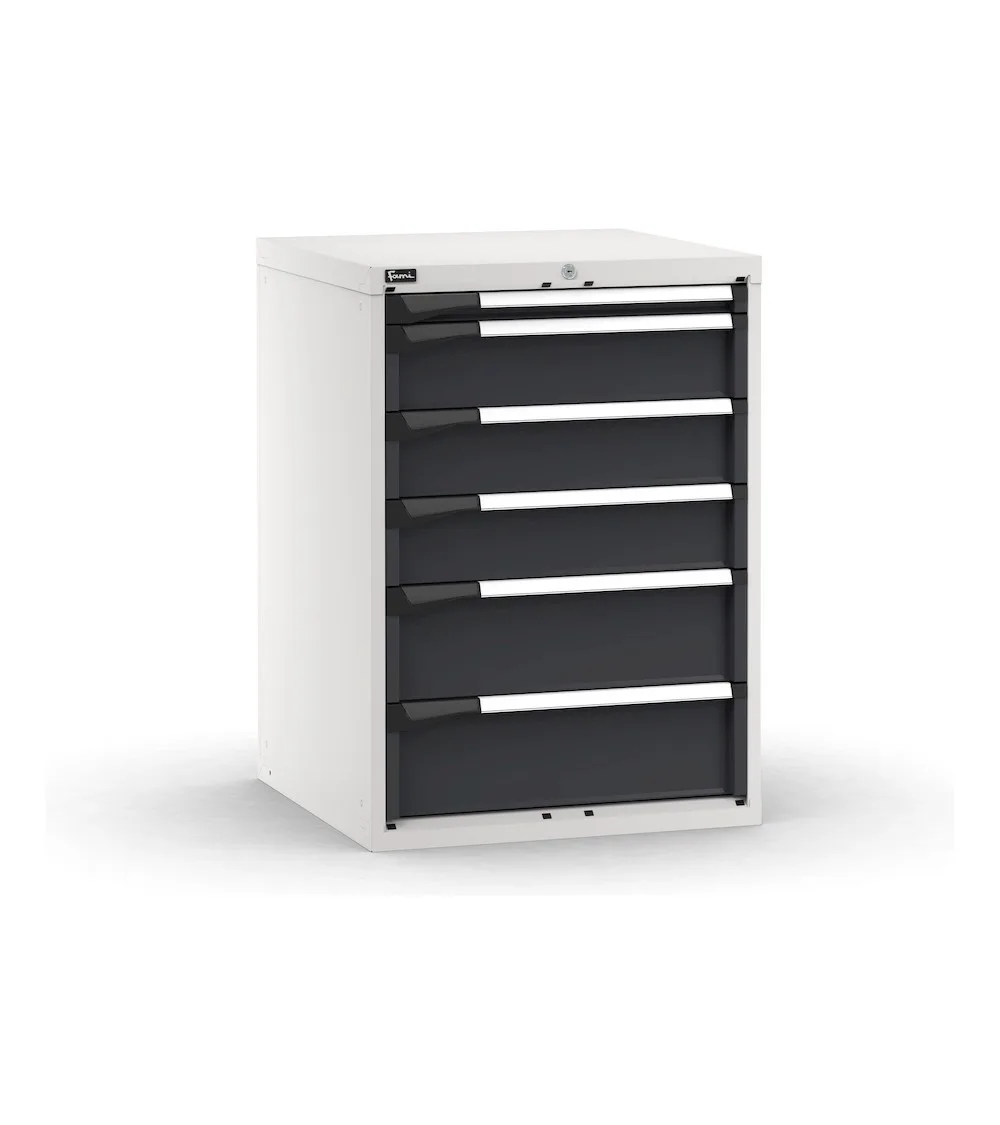 cassettiera-porta-attrezzi-6-cassetti-1x50-3x150-2x200-l714-x-p726-x-h1000-mm-3.webp Armadio a Cassetti Master Key Comfort C0-EH=36X36 con 6 Cassetti - immagine 1