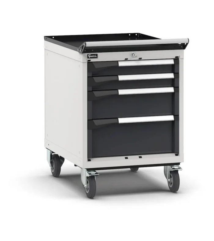 Armadio a Cassetti Master Key Comfort C0 con Ruote EH=27X36 e 4 Cassetti - immagine 1