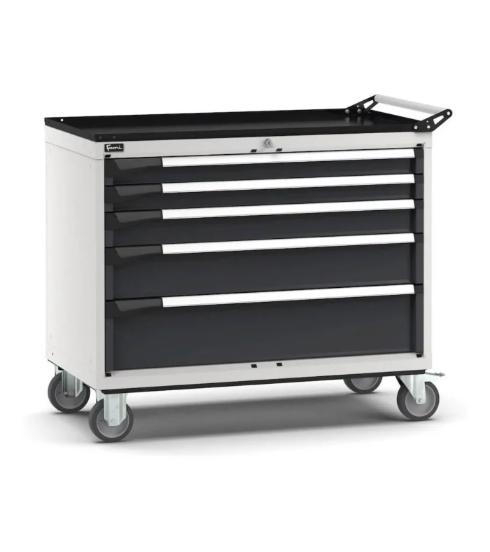 Armadio a Cassetti Master Key Comfort C0 con Ruote EH=54X27 con 5 Cassetti - immagine 1