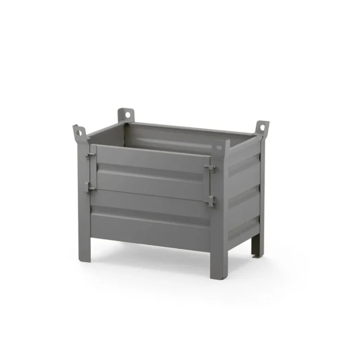 Contenitore in Lamiera Leggero con Sportello - immagine 1