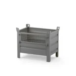 Contenitore in Lamiera Leggero con Sportello in Rete