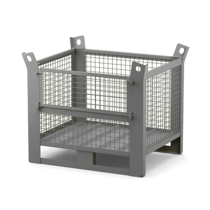 Contenitore in Rete Pesante con Sportello - immagine 1