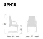 Poltrona Fissa Sphera con Braccioli - immagine 2