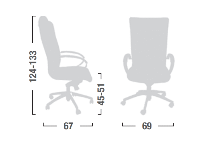 Poltrona Direzionale Apollo con Oscillante - immagine 2
