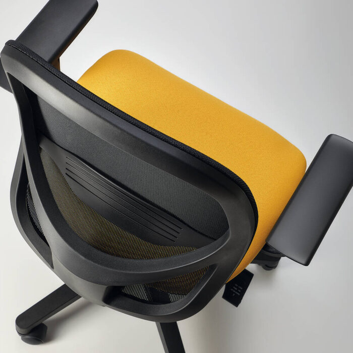 Seduta Operativa Nemo con Braccioli Regolabili e Schienale in Rete - immagine 3