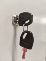 Armadio Spogliatoio 2 Posti con Separatore Sporco/Pulito L=810 P=500 mm - immagine 5