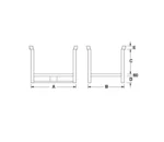 Pedana Metallica con Slitte e Montanti Liberi - immagine 2