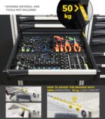 Armadio a Cassetti Master Key Comfort C0 con Ruote EH=27X27 e 6 Cassetti - immagine 6