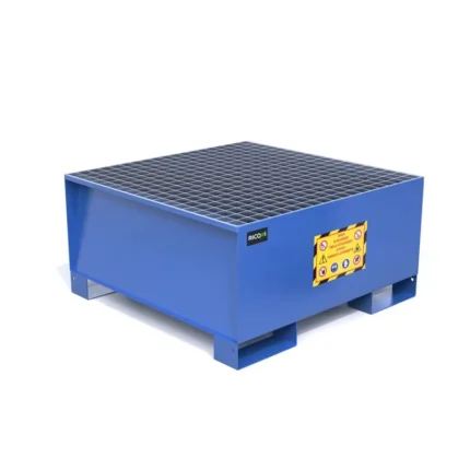 Vasca di Raccolta in Lamiera per 1 Fusto da 200L