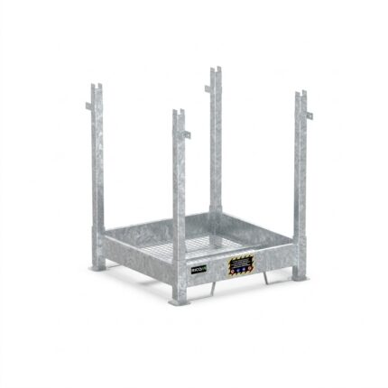 Contenitore Porta Big Bag in Acciaio Zincato