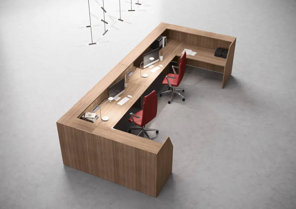 arredo reception ufficio su misura Torino RICOMI
