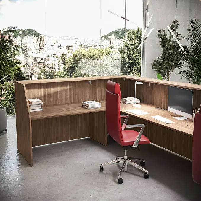 banco reception design industriale Torino