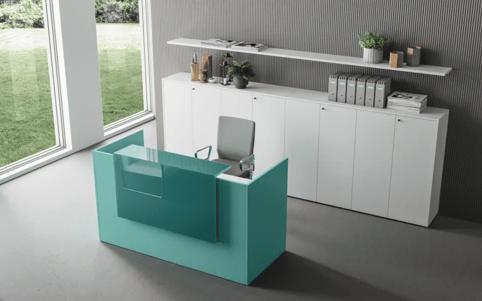 soluzioni reception ufficio su misura Torino Piemonte