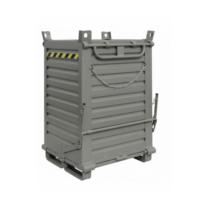 Contenitore con Fondo Apribile, Doppio Fondello 1000 x 800 x 1250 mm - immagine 1