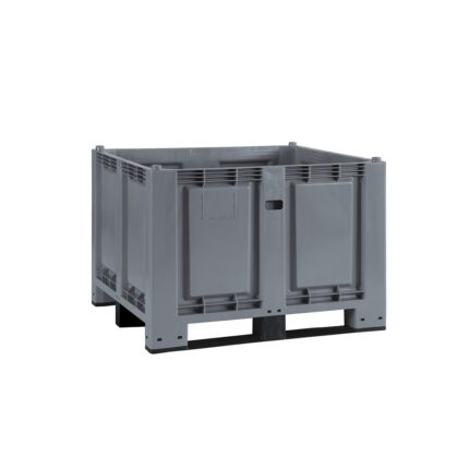 Cargopallet 700 Plus - Contenitore in Plastica con 3 Travette Dim.mm 1200x1000x830 h