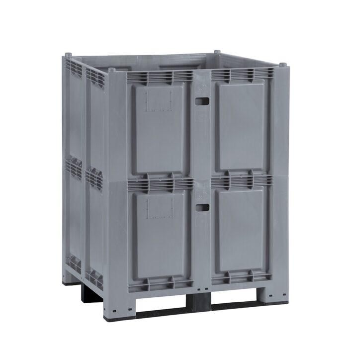 Cargopallet 1300 Plus - Contenitore in Plastica con 3 Travette Dim.mm 1200x1000x1450 h - immagine 1