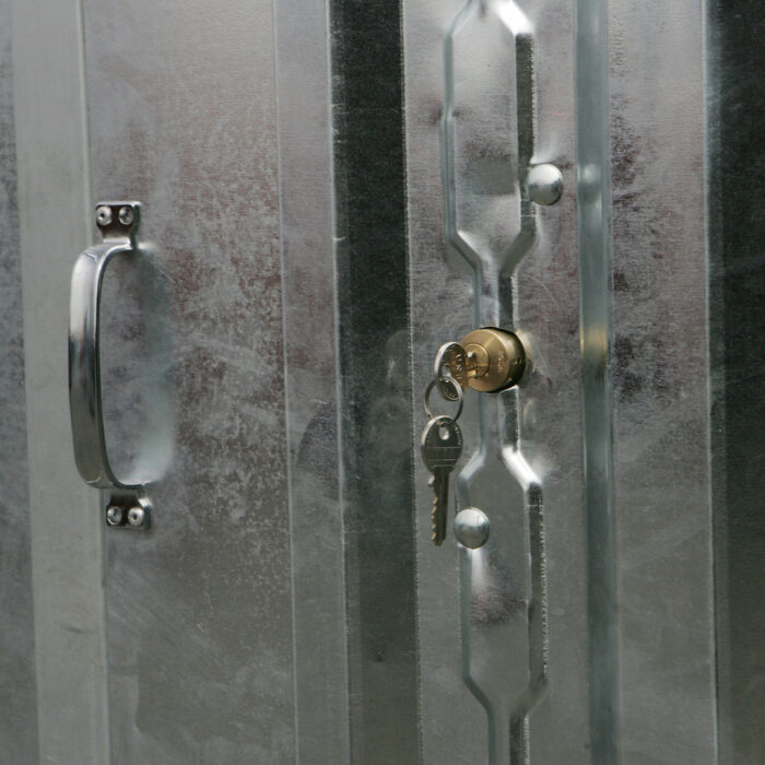 Container per Vernici, Deposito con Vasca di Raccolta per Stoccaggio Taniche e Fusti - immagine 3