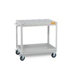 Carrello con Vasca di Raccolta per Laboratori