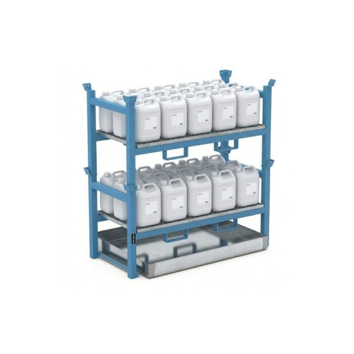 Rack di Stoccaggio per Taniche e Piccoli Recipienti - immagine 2