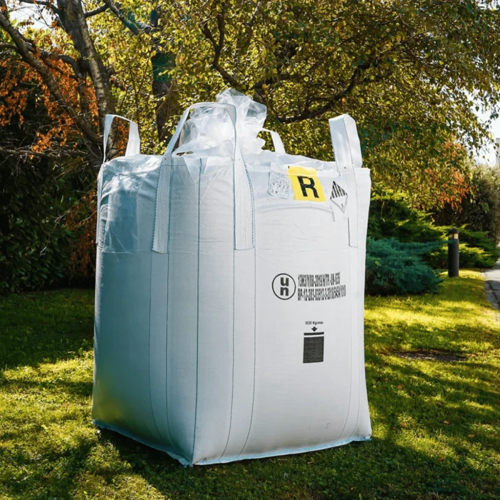 Big Bag per Rifiuti Pericolosi Omologato UN 13H3/Y 90×90×120 - Portata 1000 Kg - immagine 2