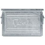 Cassetta in Metallo Forata, Foro 4,2 mm Mis. 272-3, L325 x P210 x H200 - immagine 3